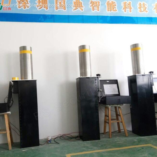 Hydraulic Retractable Access Control Rising Bollards System